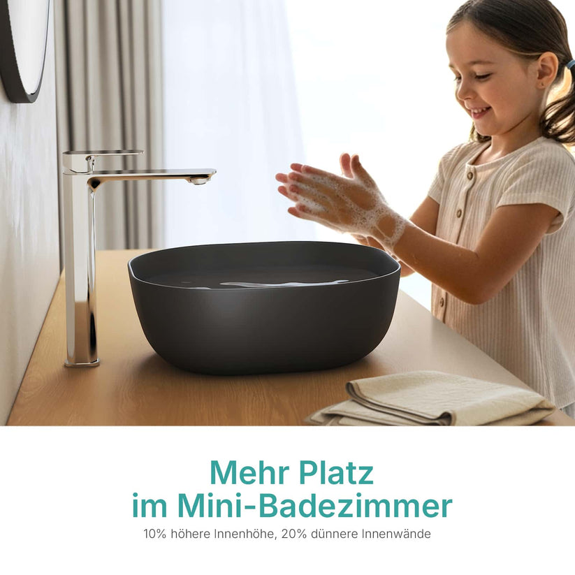 Aufsatzwaschbecken Bovelari CB20 - Matt-Schwarz - Bild 3