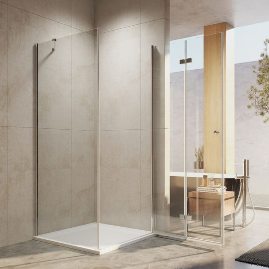 Eck-Duschkabine FBD+FS