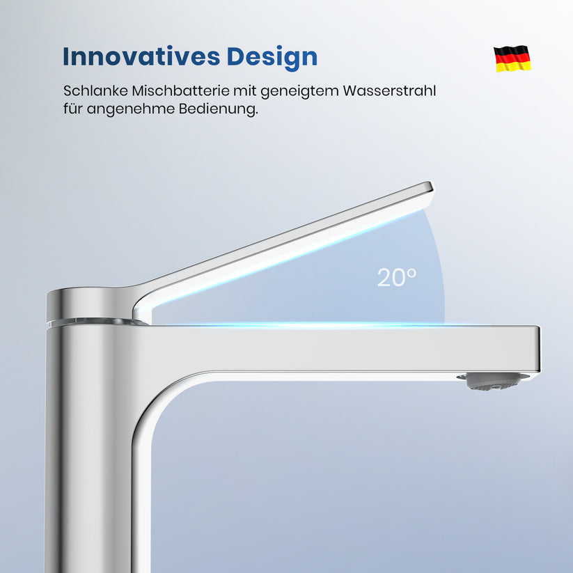 Wasserhahn Arcspout XF21 Kurz - Chrom - Bild 8