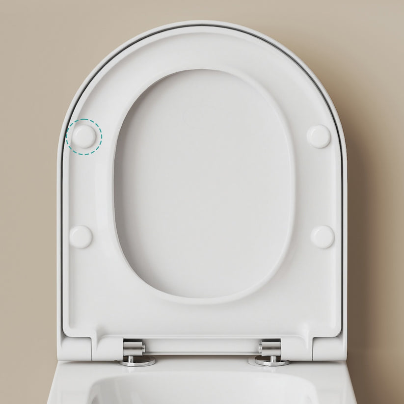 Wand-Hänge WC Hygened CT01 - Weiß - Bild 6