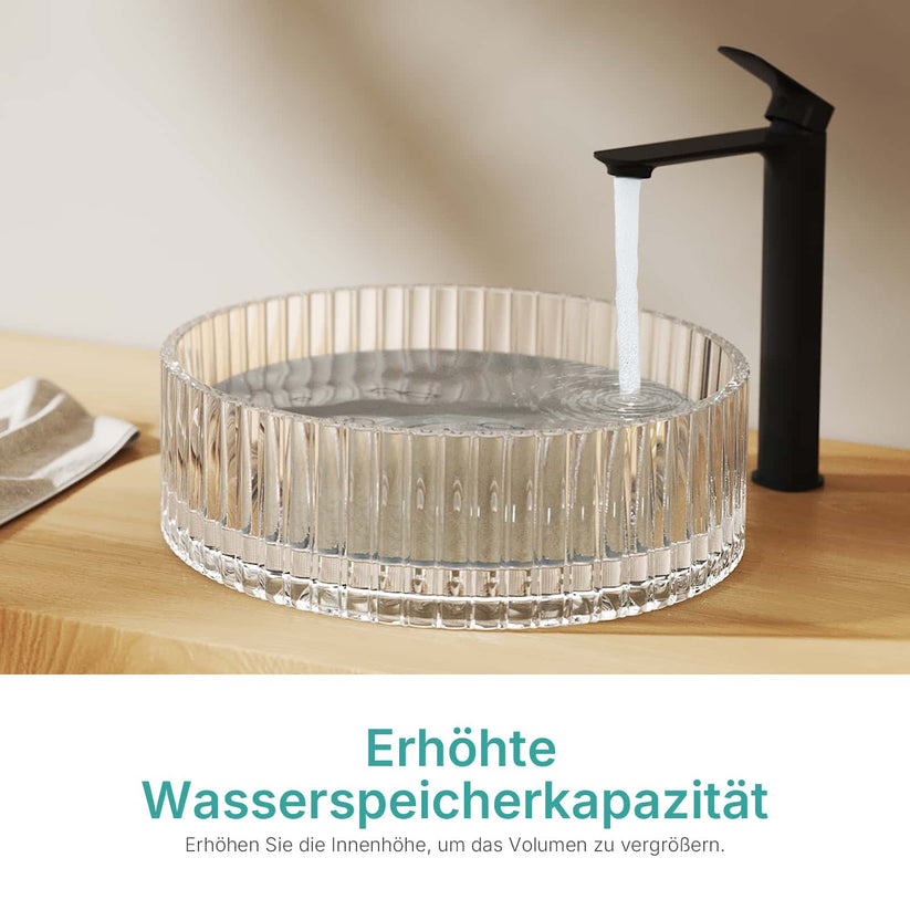 Aufsatzwaschbecken Loviton CB32 - Transparent - Bild 2