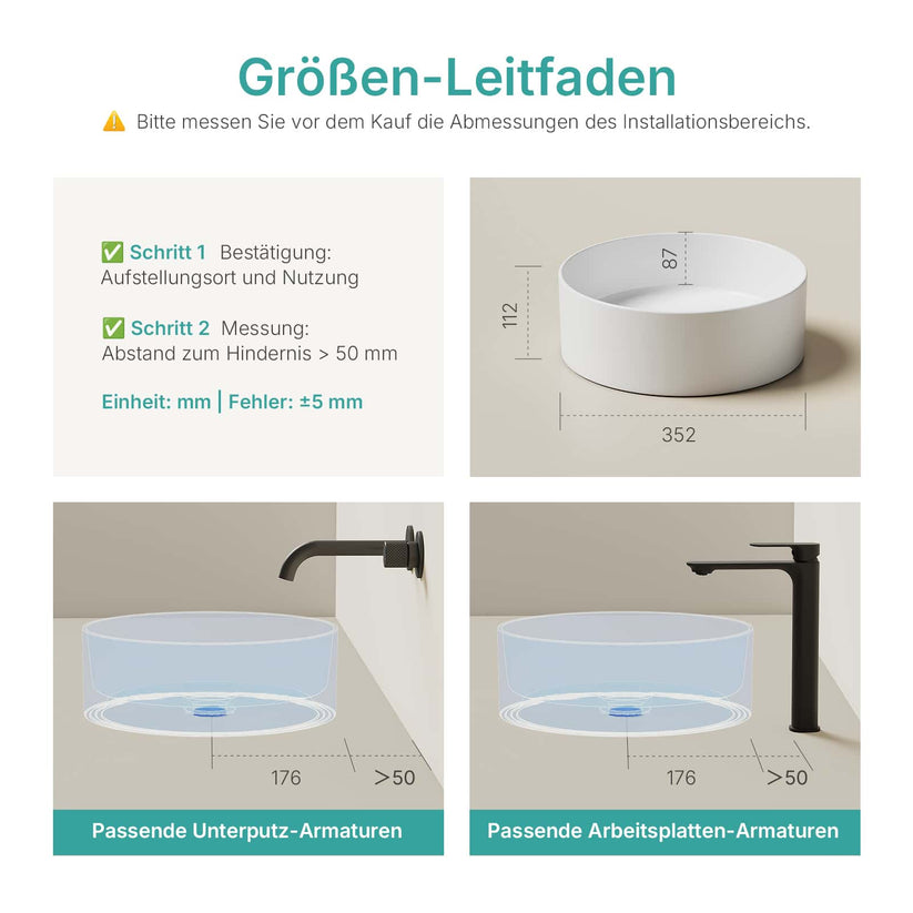 Aufsatzwaschbecken Ceraround CB31 - Bild 8