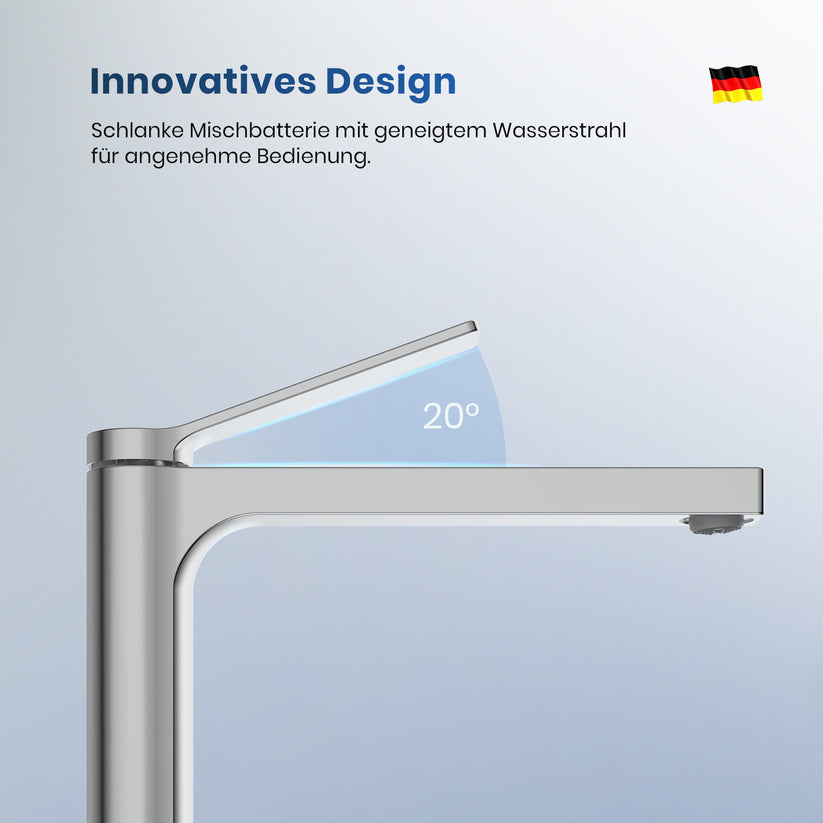 Wasserhahn Arcspout XF21 Lang - Chrom - Bild 9