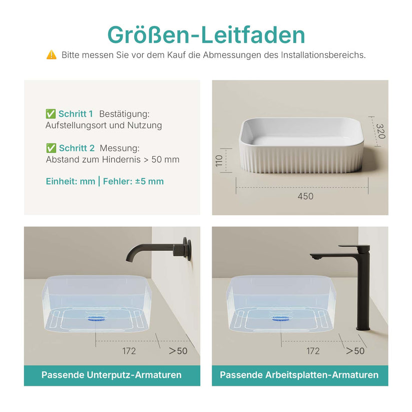 Aufsatzwaschbecken Ceraform CB27 - Bild 7