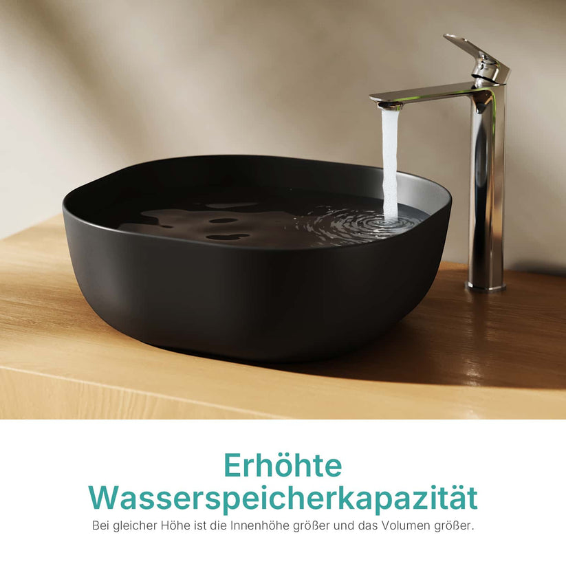 Aufsatzwaschbecken Bovelari CB20 - Matt-Schwarz - Bild 2
