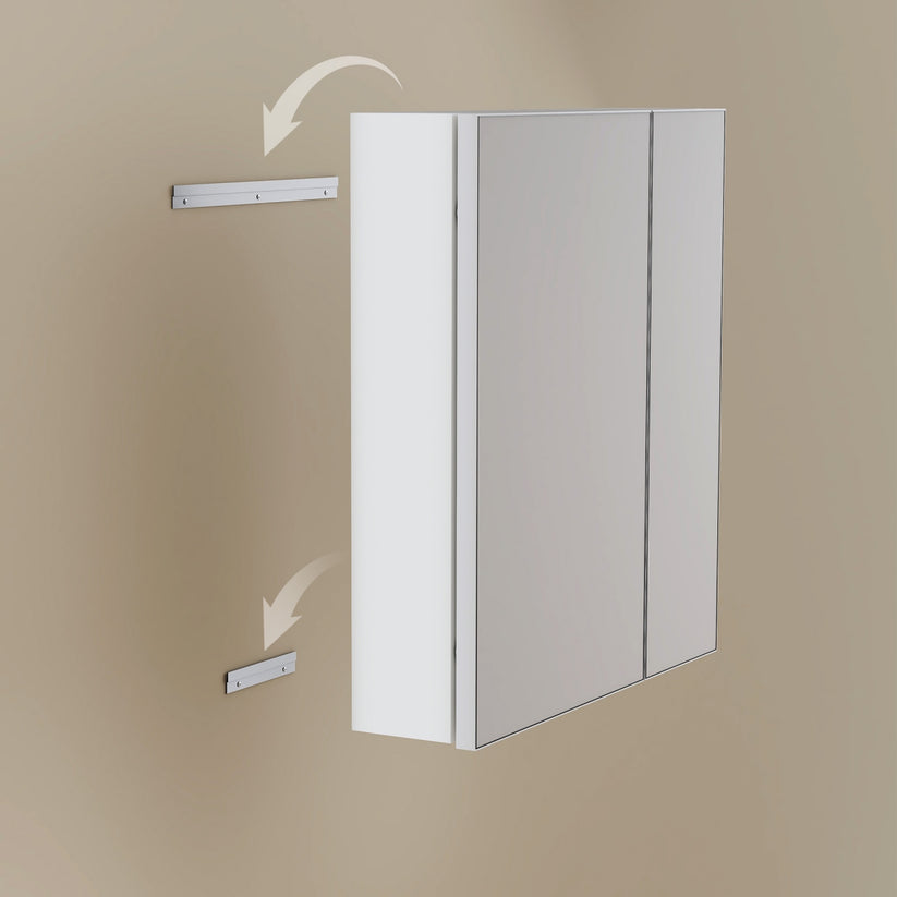 Badezimmer-Spiegelschrank MC9 - 65 × 60 × 14.5 cm - Bild 9