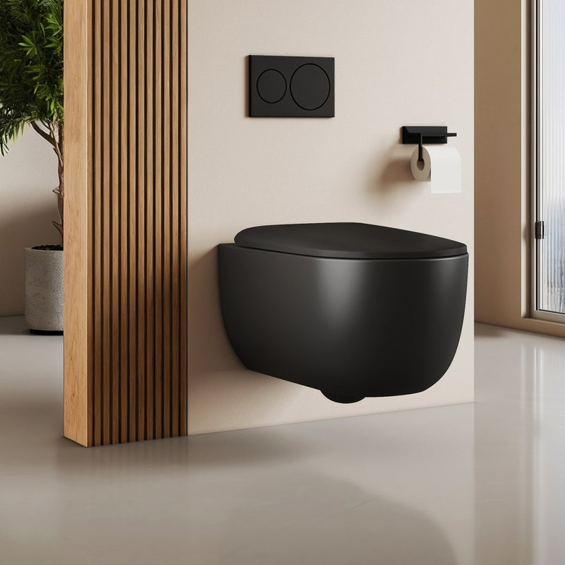 Wand-Hänge WC Hygeform CT03 - Schwarz matt - Bild 12