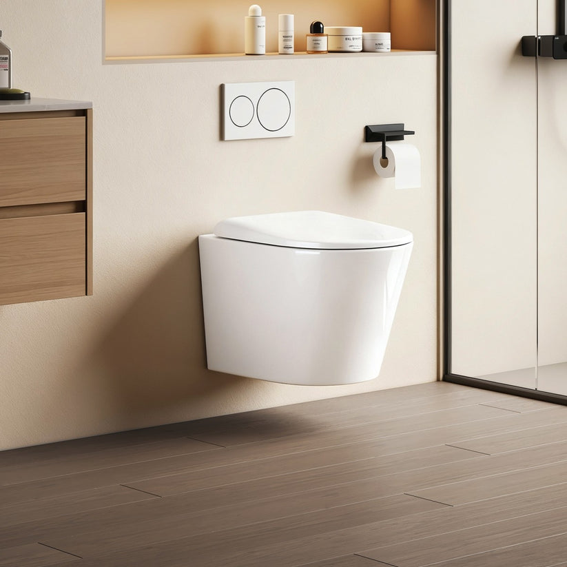Wand-Hänge WC Hygened CT01 - Weiß - Bild 7