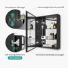 Bad-Spiegelschrank mit Soft-Close & kupferfreiem Spiegel, 50 × 65 cm