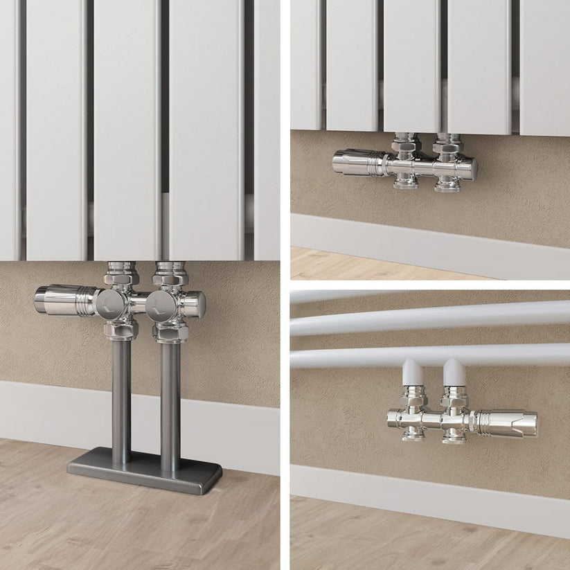 Heizkörperventil mit Thermostat, 7-stufig regelbar, aus Messing - Chrom / 1 - Bild 26