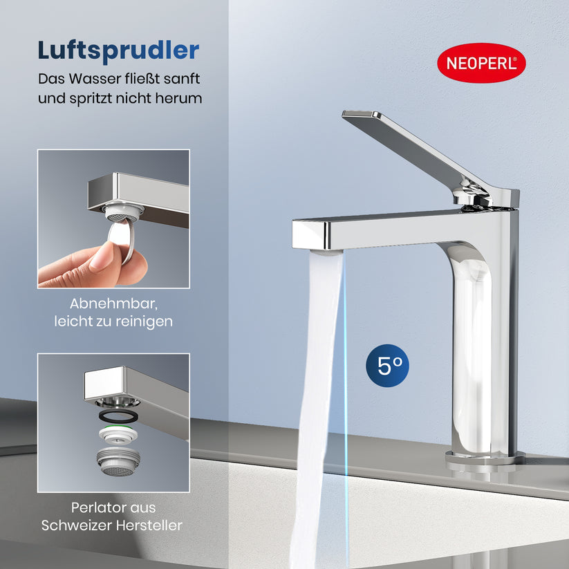 Wasserhahn Arcspout XF21 Kurz - Chrom - Bild 9