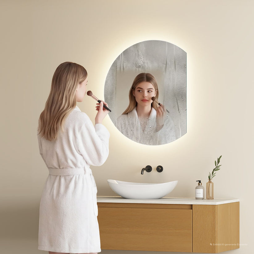 Badezimmerspiegel Glowrim LM39 - 73 × 90 × 2.5 cm - Bild 12
