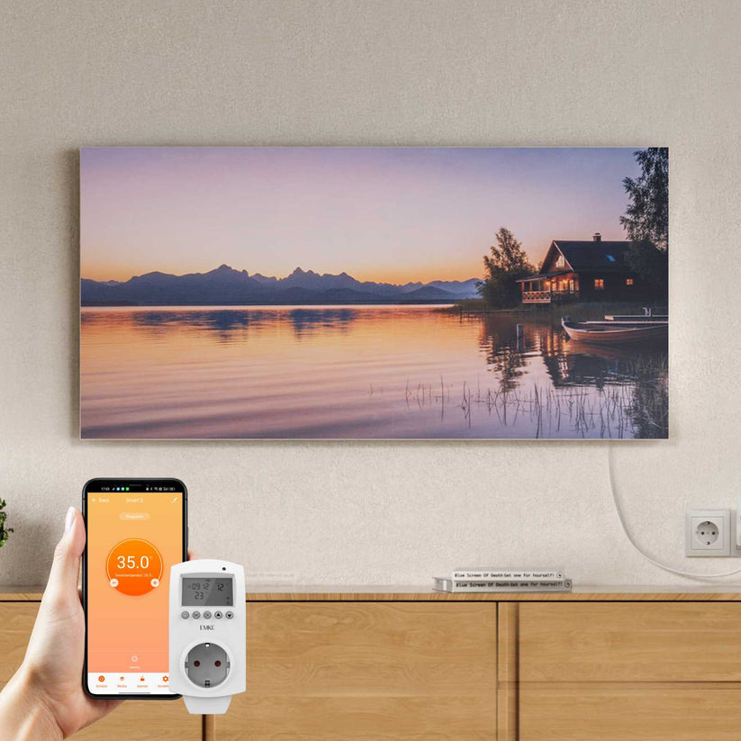 Elektroheizkörper Flatsim ERI - 120 Watt / Print 1 - Bild 2