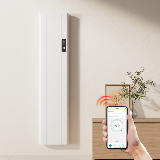 Elektrische Konvektorheizung zur Wandmontage mit WiFi-Steuerung & schneller Aufheizung