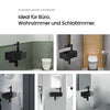 Keramik-Hängewaschbecken mit Armaturenbohrung, platzsparend & flexibel für kleine Bäder