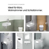 Kompaktes Handwaschbecken mit pflegeleichter Oberfläche & 1 Hahnloch – zur Wandmontage