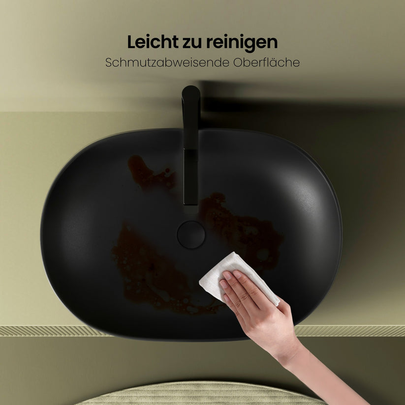 Aufsatzwaschbecken Bovelari CB20 - Schwarz matt - Bild 11