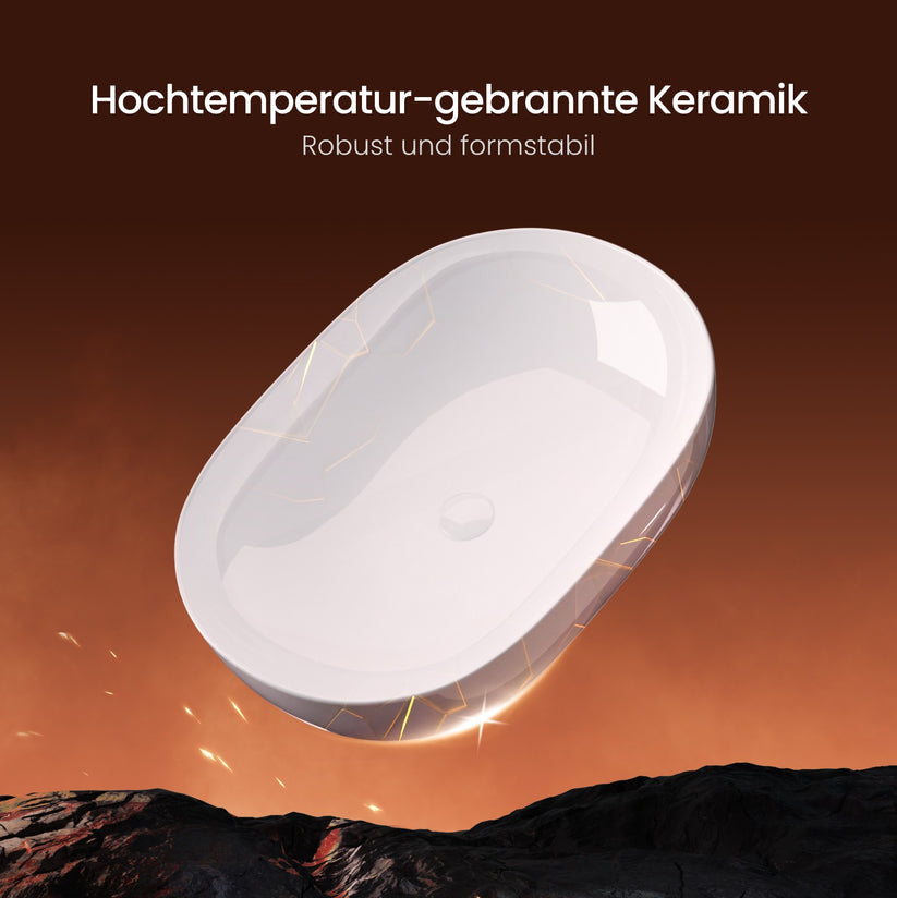 Aufsatzwaschbecken Bovelari CB20 - Weiß - Bild 5