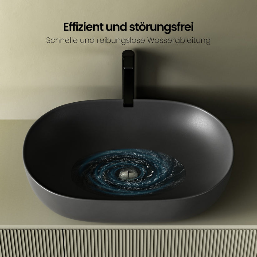 Aufsatzwaschbecken Bovelari CB20 - Schwarz matt - Bild 12