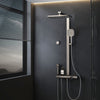 Duschsystem mit Thermostat, Kopfbrause & Handbrause – verstellbar & wassersparend