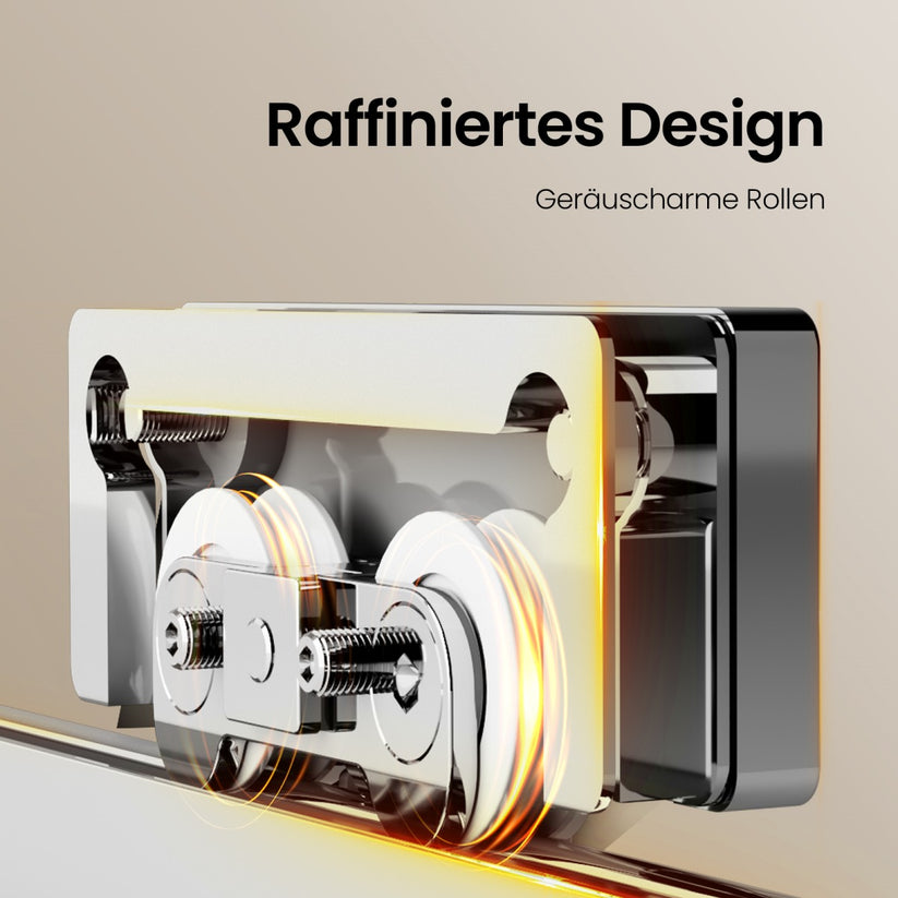 Schiebetür Duschkabine Slidenco WS - Schwarz / 120 x 195 cm - Bild 6