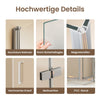 Duschabtrennung mit Drehfalttür für Eckeinbau, 195 cm hoch