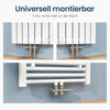 Multiblock-Heizkörperventil mit Thermostat, geeignet für G 1/2" & 15 mm Rohre
