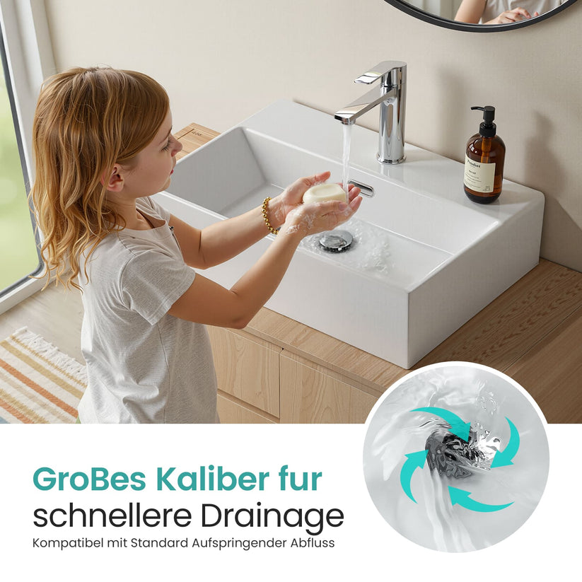 Aufsatzwaschtisch Ceraedge CB01 - 51 x 36 x 13 cm - Bild 3