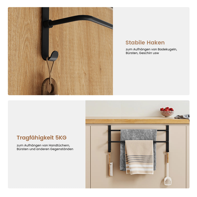 Handtuchhalter B05 - Schwarz - Bild 8