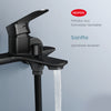 Duscharmatur mit ultra-flachem Auslauf & Wasserspar-Funktion