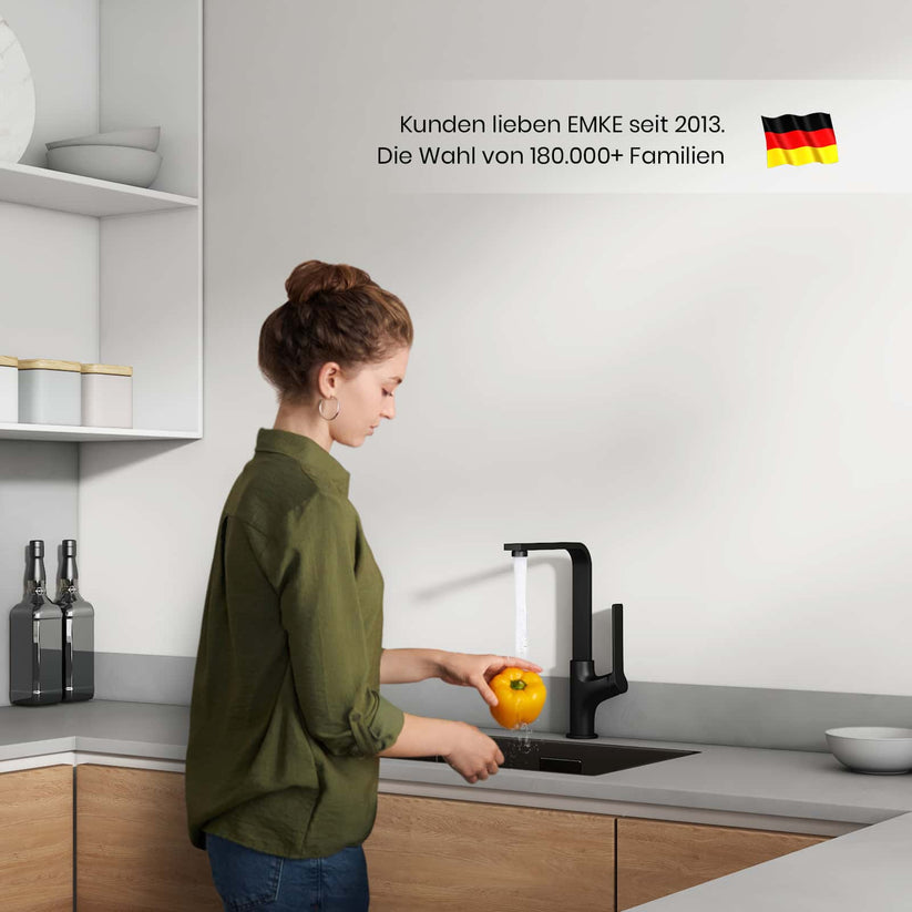 Wasserhahn Arcspout XF26 - Schwarz matt - Bild 12