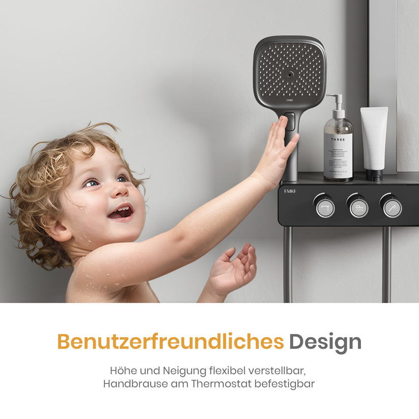 Duschsystem SleeFlow F27 - Anthrazit - Bild 3