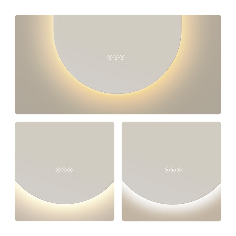 Badezimmerspiegel Glowrim LM37 - 45 × 75 × 2.5 cm - Bild 6