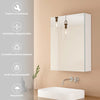 Bad-Spiegelschrank mit Soft-Close & kupferfreiem Spiegel, 50 × 65 cm