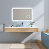 Rahmenloser LED-Spiegel mit Touch‑Bedienung