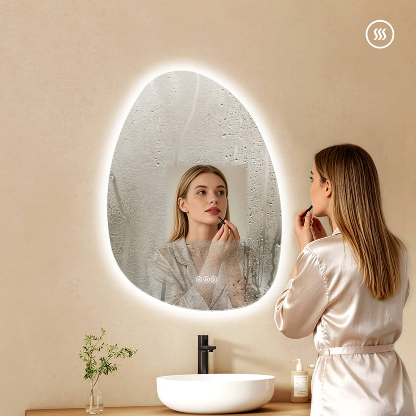 Badezimmerspiegel Glowrim LM34 - 75 × 55 × 3 cm - Bild 6