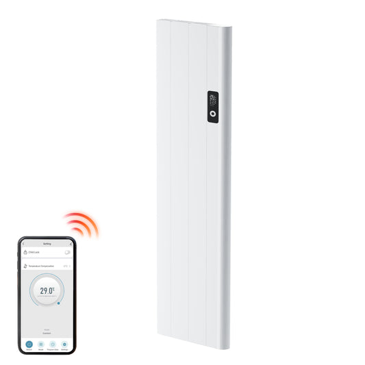 Elektrische Konvektorheizung zur Wandmontage mit WiFi-Steuerung & schneller Aufheizung