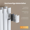 Paneel-Heizkörper mit doppelter Heizfläche zur horizontalen Wandmontage