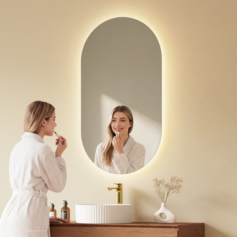 Badezimmerspiegel Glowrim LM37 - 50 × 90 × 2.5 cm - Bild 11