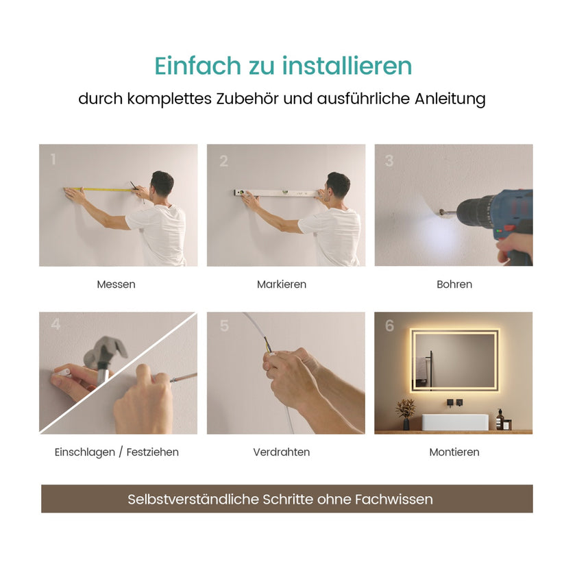 Badezimmerspiegel Dimlite LM04 - Bild 6