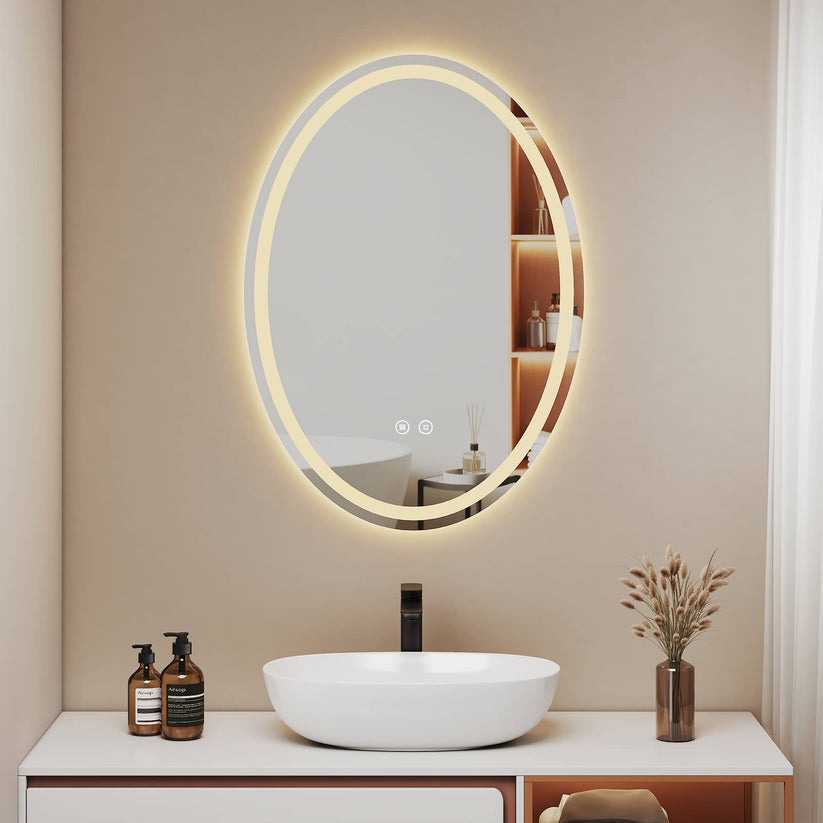 Badezimmerspiegel Glowrim OLM19 - 60 x 80 x 3 cm - Bild 9