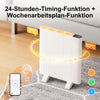 Freistehende elektrische Konvektorheizung mit WiFi-Steuerung & schneller Aufheizung