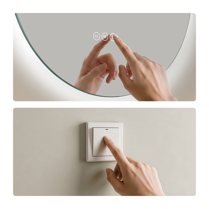Badezimmerspiegel Glowrim LM37 - 45 × 75 × 2.5 cm - Bild 7