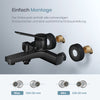 Duscharmatur aus Edelstahl mit ultra-flachem Auslauf & Wasserspar-Funktion
