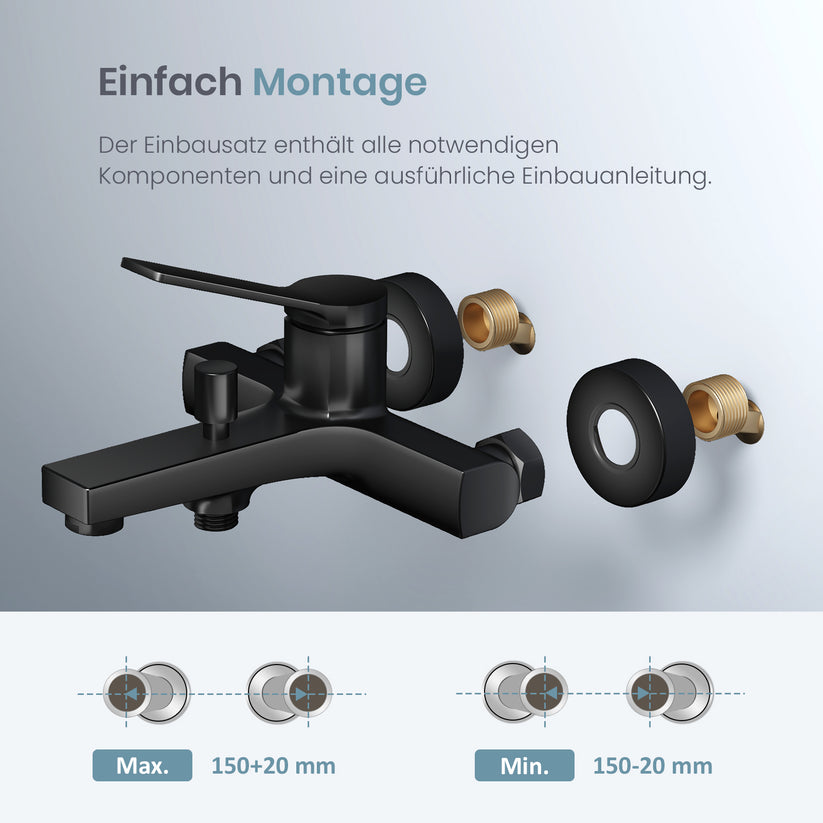 Duscharmatur XF27 4MS - Schwarz matt - Bild 13