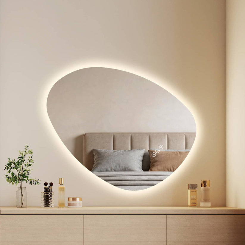 Badezimmerspiegel Glowrim LM34 - 75 × 55 × 3 cm - Bild 4