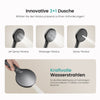 Duschsystem mit Thermostat, Glasablage & 3 Wasserfunktionen