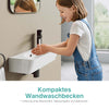 Keramik-Waschbecken CB22 Klein mit Hahnloch & Überlauf
