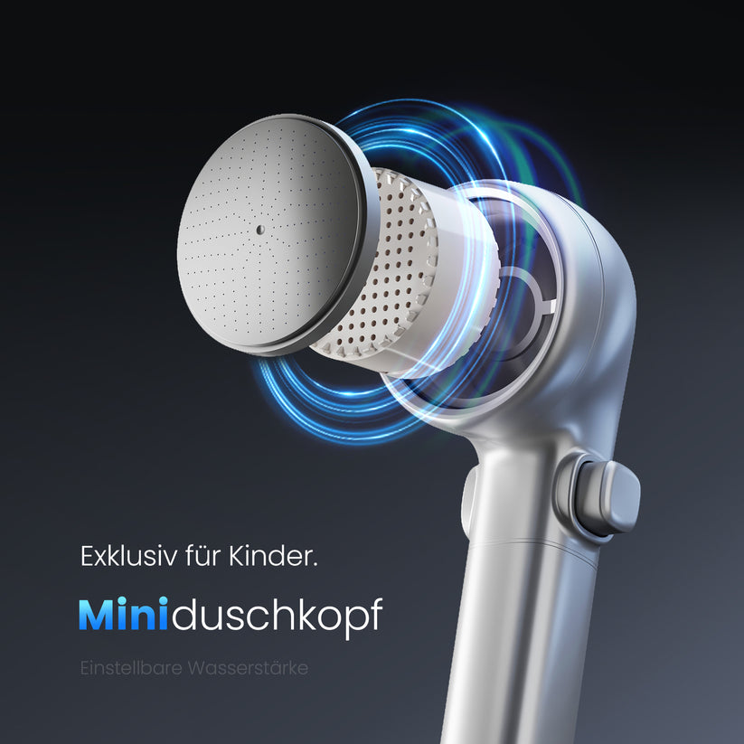 Duschsystem BubbleKids F23 Runde Regendusche - Chrom - Bild 8