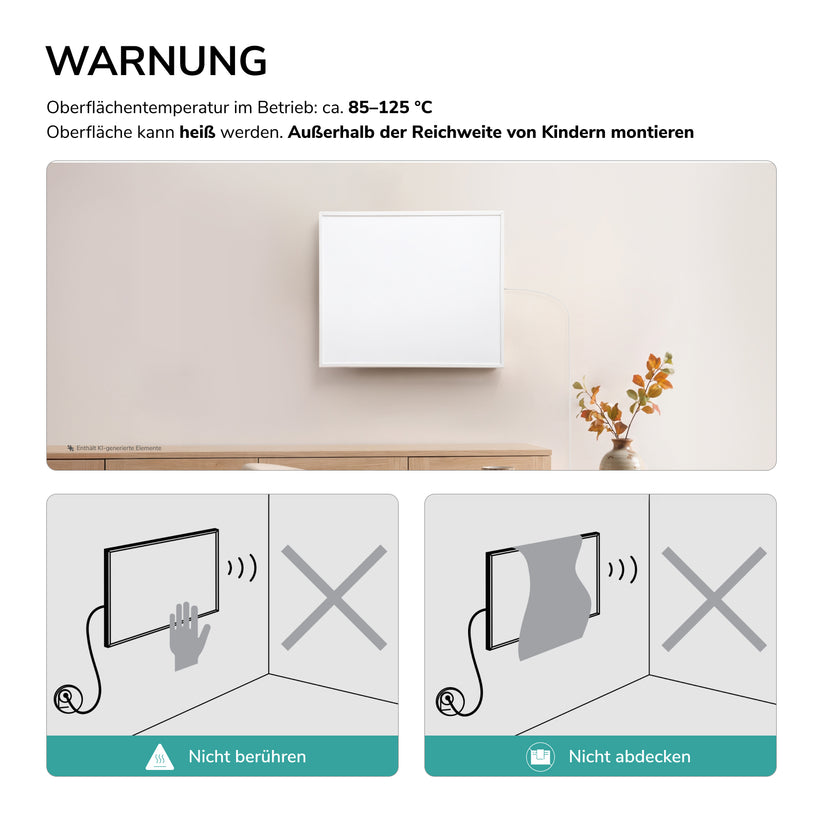 Elektroheizkörper Flatsim ERH - 300 Watt / Standard - Bild 44